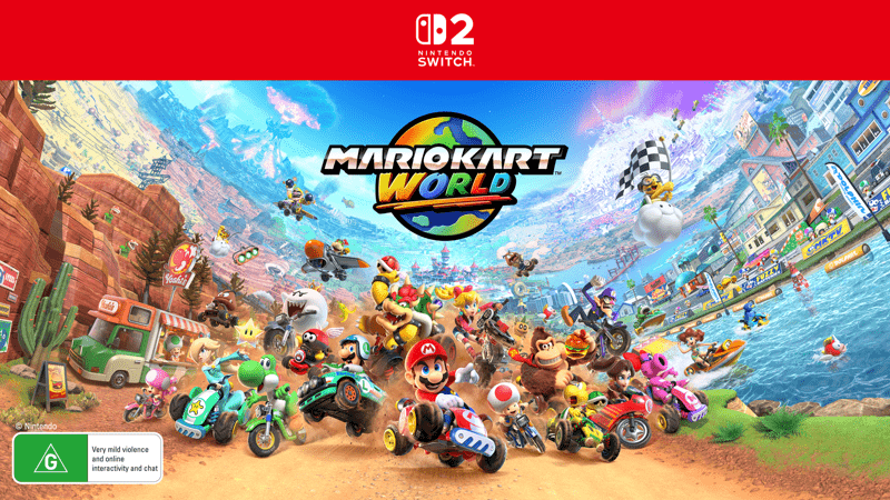 Nintendo Switch Mario Kart World Bundle Target Australia