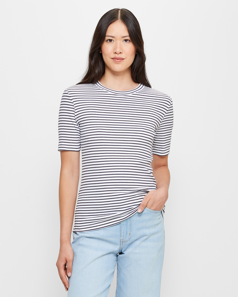 Australian Cotton Rib Layer T-Shirt | Target Australia