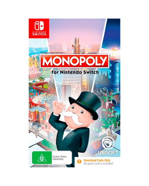 Monopoly Code in Box Nintendo Switch Target Australia