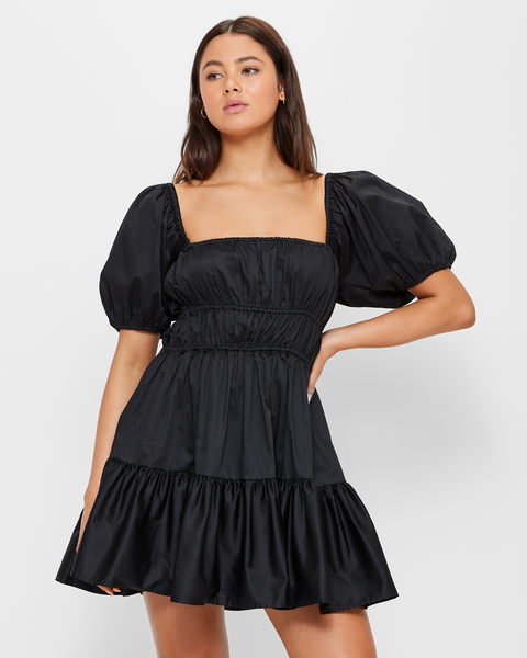 Puff Sleeve Mini Dress - Lily Loves | Target Australia