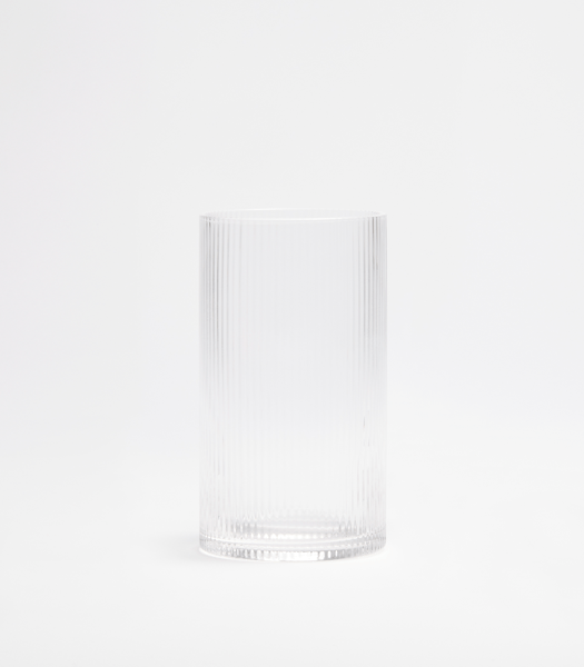 Airley Ribbed Highball Glasses Pack of 4 Target Australia