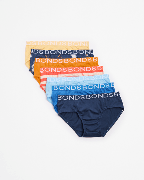 Bonds Jungen Unterwäsche 5er Pack - Bequeme Baumwoll Slips Für Jungs