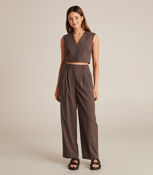 AMORE WIDE LEG TROUSERS