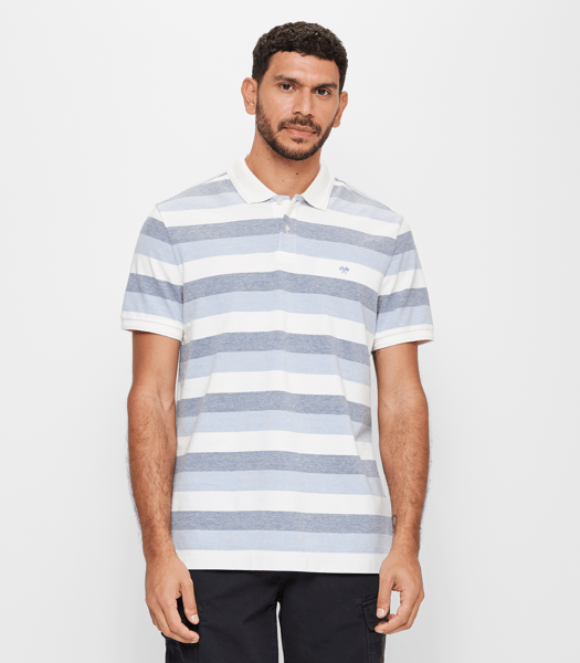 Short Sleeve Striped Polo Shirt Target Australia