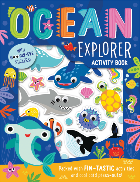 Ocean Explorer Activity Book (With Googly-Eye Stickers) - Alexandra ...