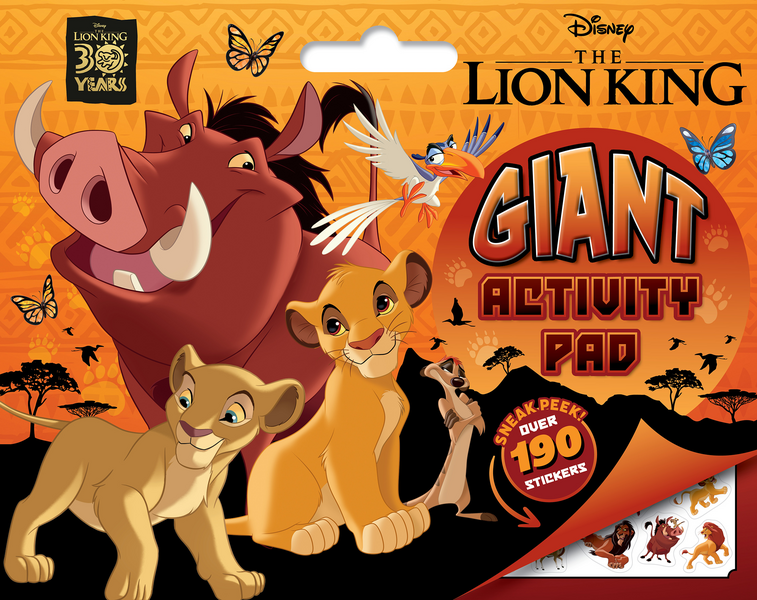 The Lion King 30th Anniversary Giant Activity Pad Target Australia