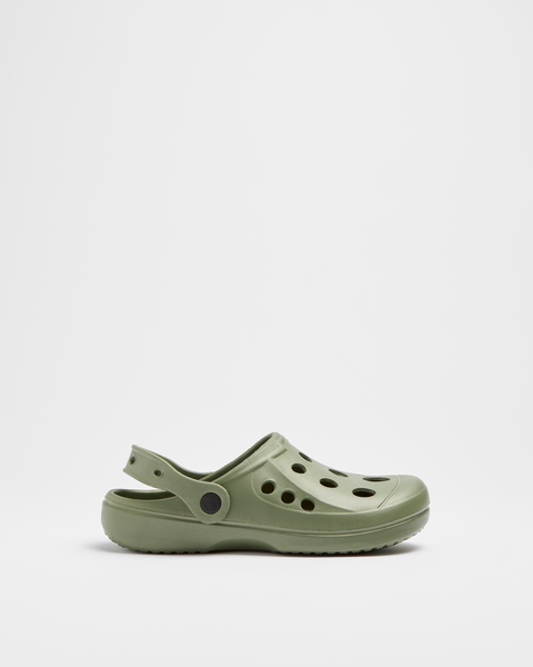 Boys Youth Clog - Green | Target Australia