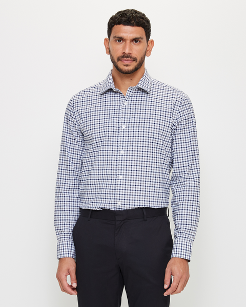 Preview Long Sleeve Check Business Shirt | Target Australia