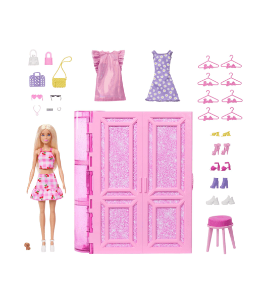 Barbie Dream Closet Toy Playset with Fashion Doll Target Australia