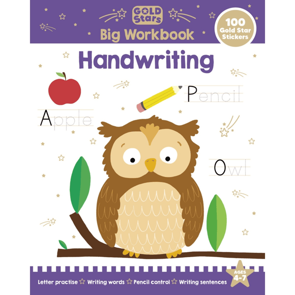 Target Handwritten Gold Stars: Big Workbook - Handwriting | Target Australia