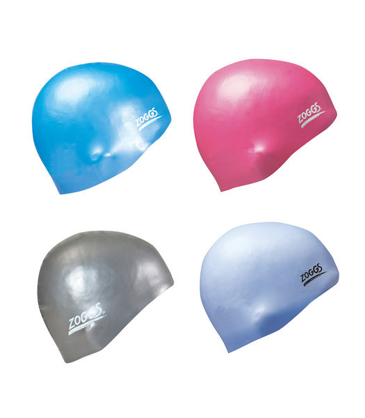 Zoggs Easy Fit Swim Cap Assorted