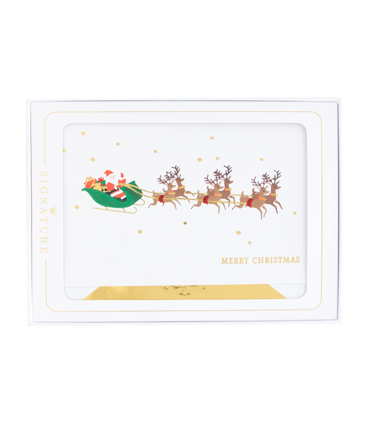 Hallmark Christmas Cards 8 Pack – Santa and Reindeer | Target Australia