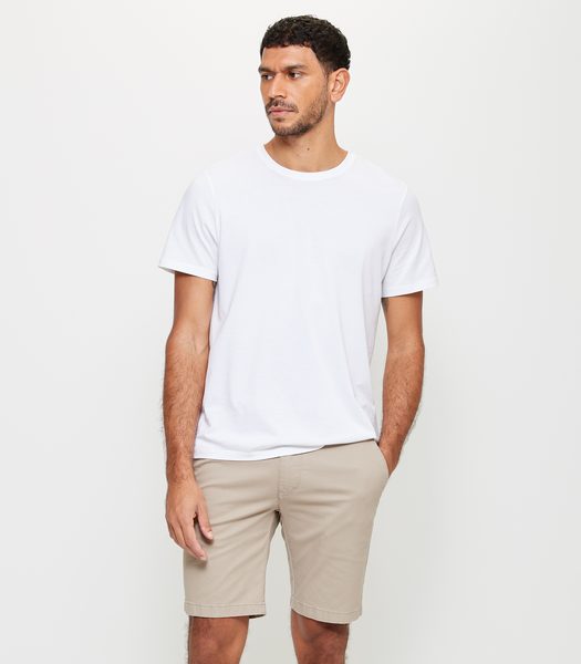 Slim Stretch Chino Shorts - Sand | Target Australia