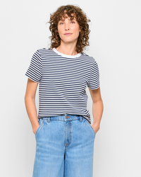 Navy / White Stripe