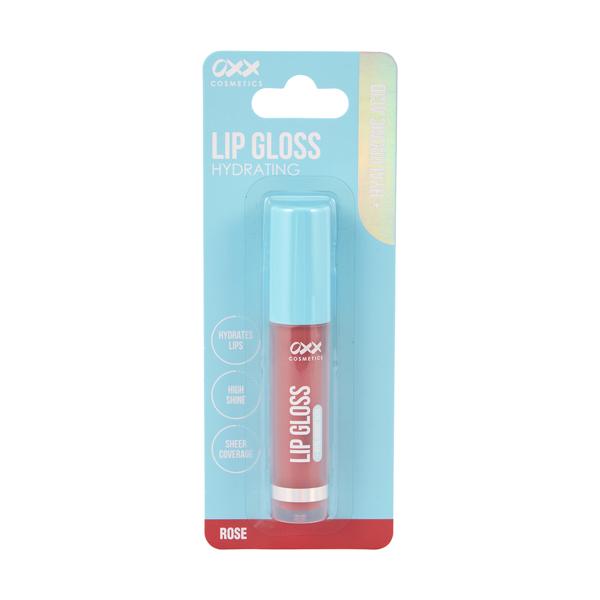 Hydrating Lip Gloss, Rose, Hyaluronic Acid OXX Cosmetics Target