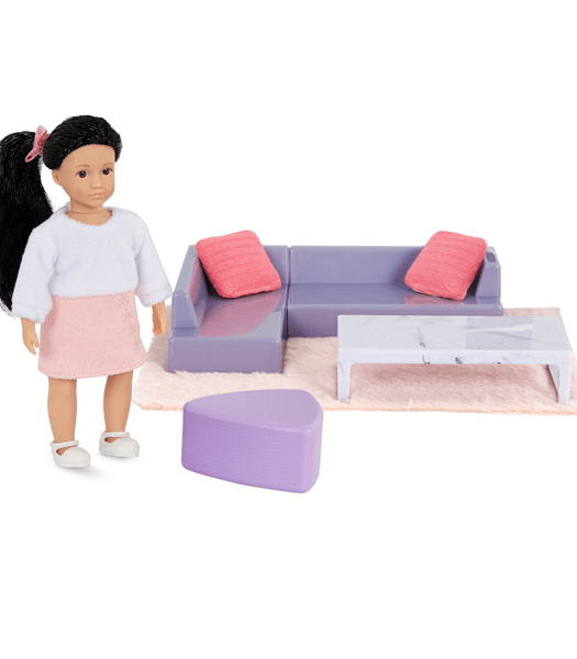 Lori Yuni’S Cosy Sofa Set 15cm Doll & Dollhouse Furniture Target