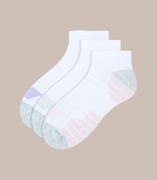 Active 3 Pack Cushion Foot Trainer Socks - Underworks | Target Australia