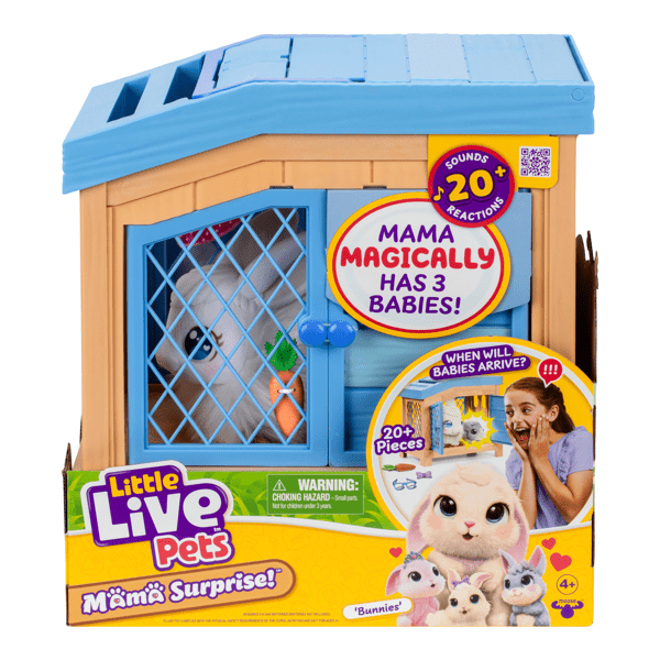 Little Live Pets Mama Surprise Bunny Playset | Target Australia