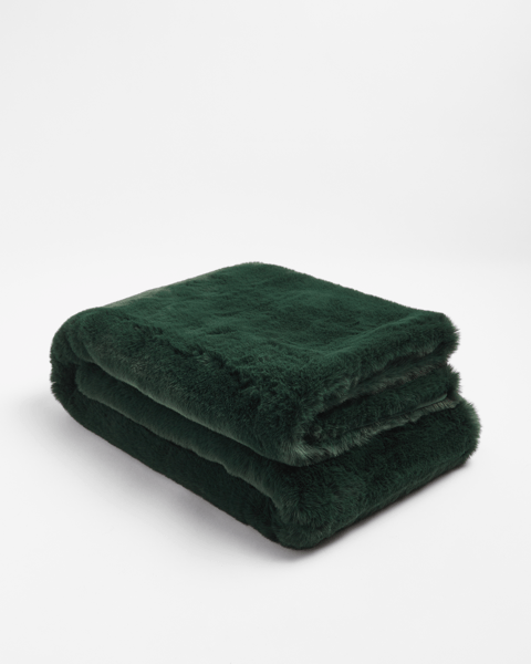 Huxley Faux Fur Throw Target Australia