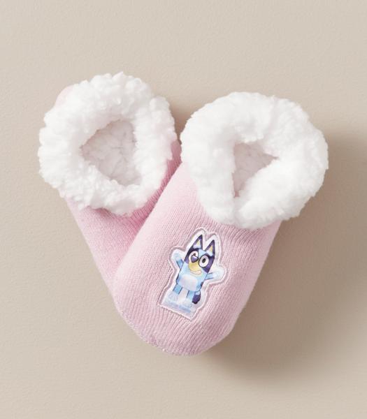 Bluey Fleece Home Sock Target Australia