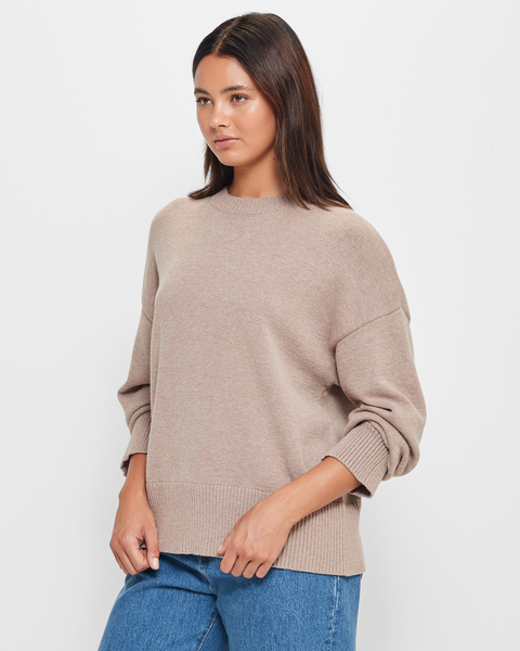 Slouchy Crew Neck Jumper - Lily Loves | Target Australia