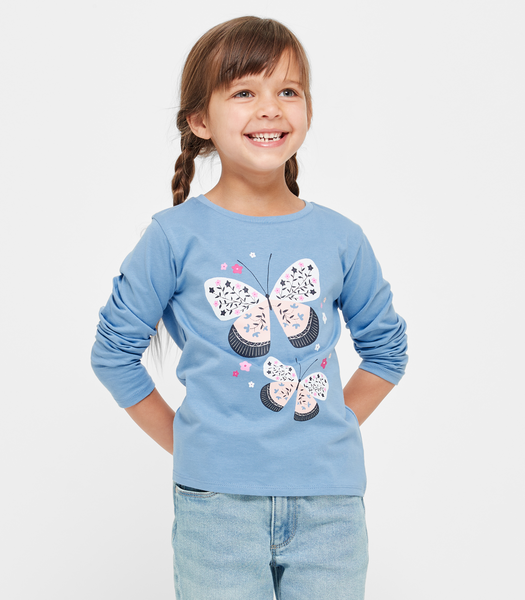 Organic Cotton Butterfly Top | Target Australia