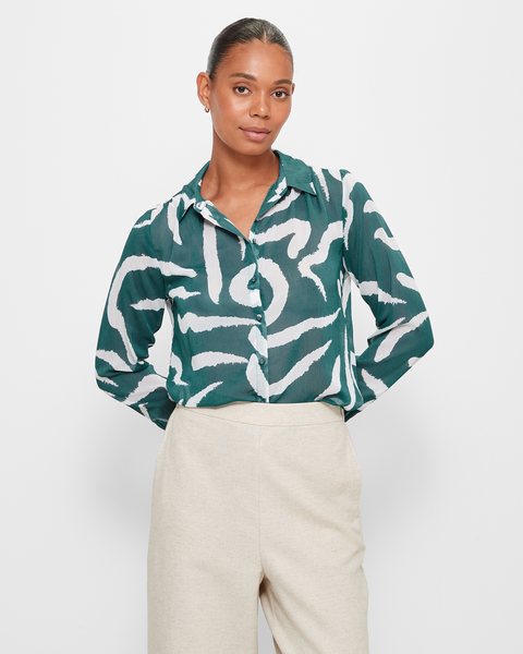 Gathered Shirt - Preview | Target Australia