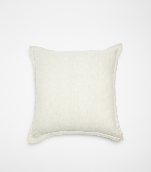 Layla Linen Cushion - Large - Natural