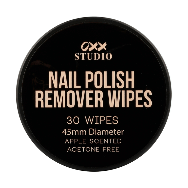 Nail Polish Remover Wipes, 30 Pack OXX Cosmetics Target Australia