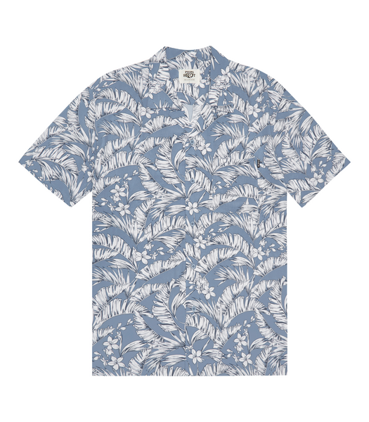 Piping Hot Palm Flower Print Resort Shirt | Target Australia