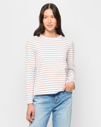 White/Biscuit Stripe