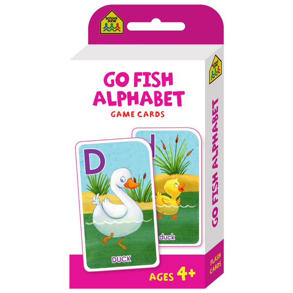 Go fish alphabet game cards target australia