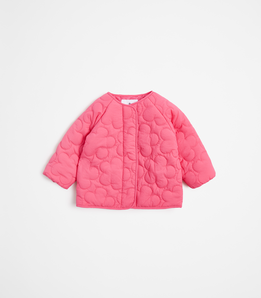 Baby Flower Quilted Jacket | Target Australia