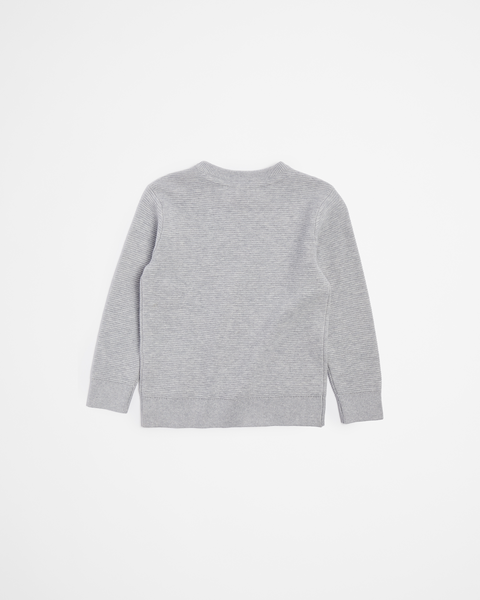 Grey crew sale neck sweater