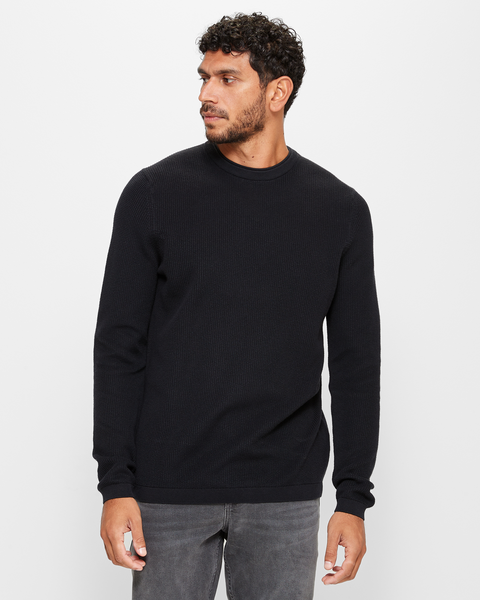 Long Sleeve Knit Top - Black | Target Australia