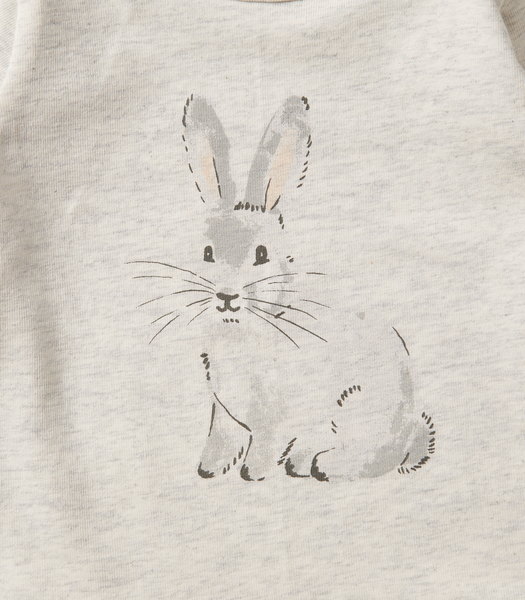 Baby Organic Cotton Bunny Bodysuit | Target Australia