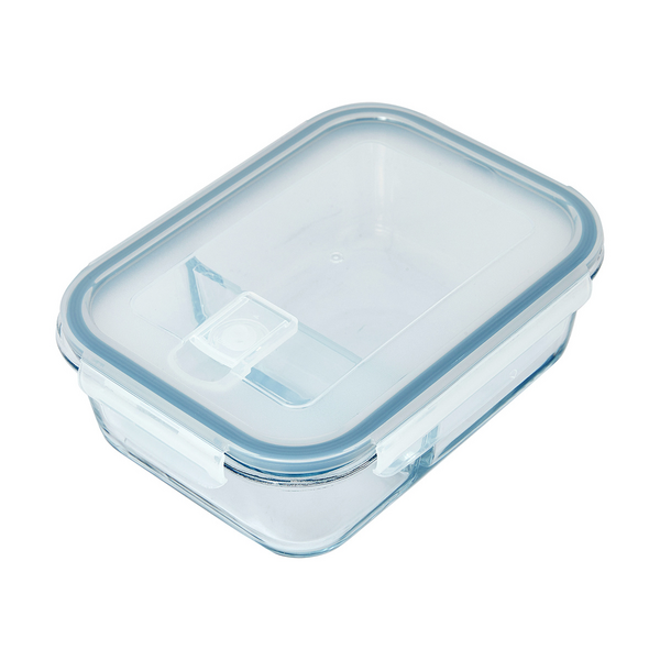 Glass Meal Prep Container, 2 Compartment - Anko | Target Australia