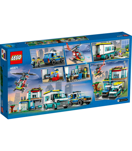 LEGO City Emergency Vehicles HQ 60371 Target Australia