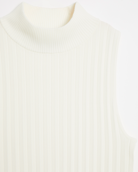 Mock Neck Rib Knit Top - Preview | Target Australia