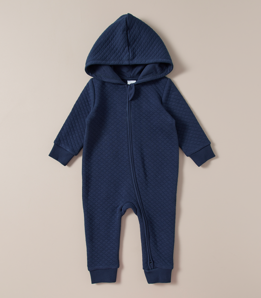 Baby Quilt Hooded Coverall | Target Australia