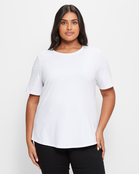 Plus Size Australian Cotton T-Shirt | Target Australia