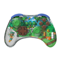 PDP Nintendo Switch Realmz Wireless Controller - Minecraft Steve