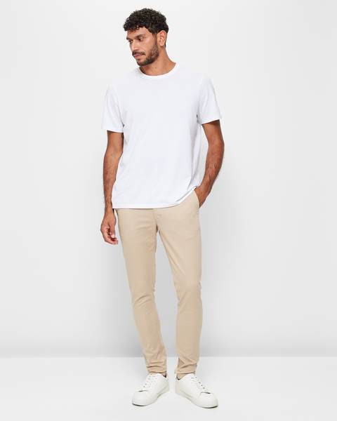 Skinny Chino Pants - Tan | Target Australia