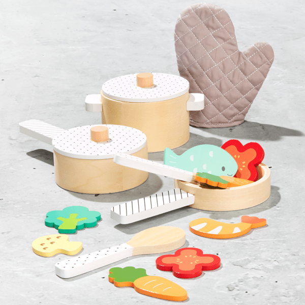 Wooden Pots And Pans Set Anko Target Australia