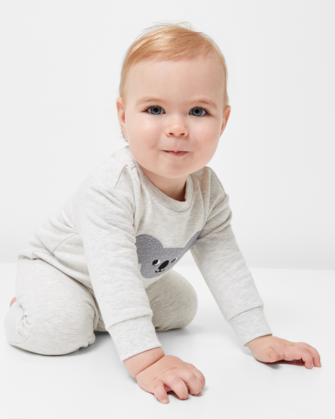 Baby Fleece Coverall | Target Australia