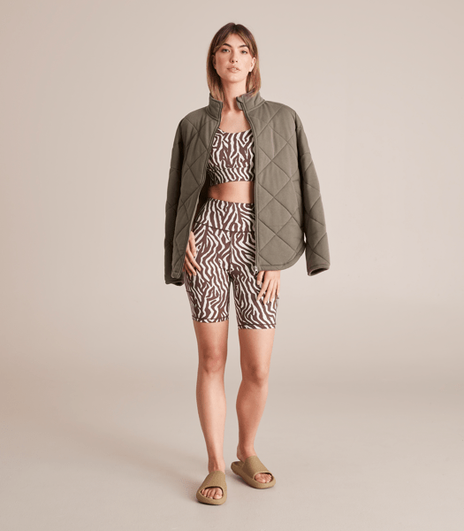Active Quilted Jacket Target Australia