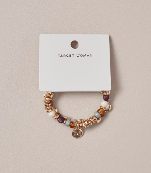 Mixed Multibead Stretchy Bracelet Target Australia