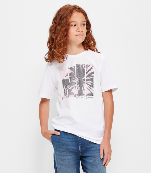 Organic Cotton Print T-shirt | Target Australia