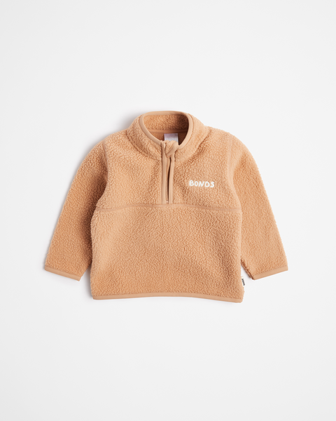 Bonds Baby Teddy Fleece Half-zip Jumper 