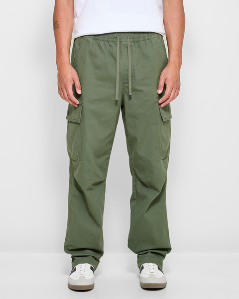 Relaxed Woven Cargo Pants - Commons - Khaki | Target Australia